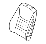 52107243541 - Body: Seat Back Pad for BMW: 228i, 228i xDrive, 230i, 230i xDrive, 320i, 320i xDrive, 328d, 328d xDrive, 328i, 328i GT xDrive, 328i xDrive, 330e, 330i, 330i GT xDrive, 330i xDrive, 335i, 335i GT xDrive, 335i xDrive, 340i, 340i GT xDrive, 340i xDrive, 428i, 428i Gran Coupe, 428i xDrive, 428i xDrive Gran Coupe, 430i, 430i Gran Coupe, 430i xDrive, 430i xDrive Gran Coupe, 435i, 435i Gran Coupe, 435i xDrive, 435i xDrive Gran Coupe, 440i, 440i Gran Coupe, 440i xDrive, 440i xDrive Gran Coupe, ActiveHybrid 3, M2, M235i, M235i xDrive, M240i, M240i xDrive, M3, M4 Image