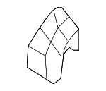 878152J000 - : Corner Trim Retainer for Kia: Sportage Image