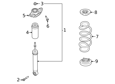 Shocks & Struts for 2025 Nissan Rogue #0