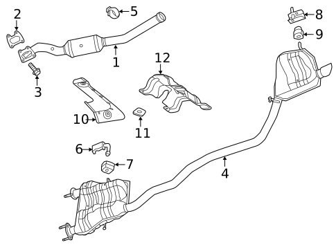 Mufflers for 2011 Chrysler 300 #0