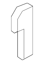 45167AG02A - Cooling System: Radiator Assembly Packing for Subaru: Legacy, Outback Image