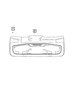 7JR17TX7AC - Interior Trim: Liftgate Panel for Mopar Image