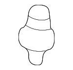 9046709172 - Body: Bumper Cover Plug for Lexus: IS300 Image