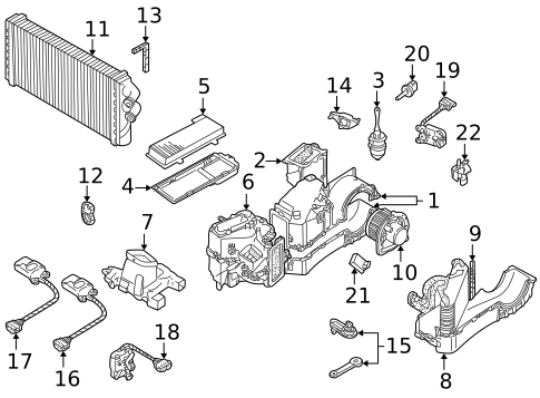 Blower Motor & Fan for 1996 Audi A4 Quattro #0