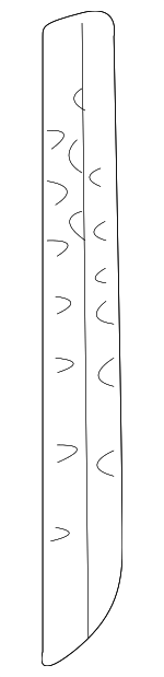 893898003B - HVAC: Evaporator Core Seal for Audi: 90, 90 Quattro, A4, A4 Quattro, Cabriolet Image