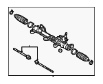 4425001021 - Steering: Steering Gear for Toyota Image