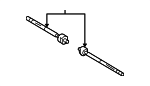 4550309450 - : Inner Tie Rod for Toyota Image