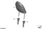 52105A9DC49 - Seats: Headrest for Mini: Countryman S ALL4, Countryman SE ALL4, JCW Countryman ALL4 Image image