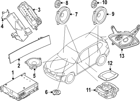 Sound System for 2023 BMW XM #0