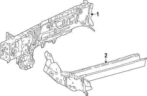 Structural Components & Rails for 2025 Lexus RX350h #3