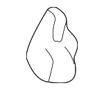 6728735010 - Body: Gate Shell Stopper for Toyota: 4Runner Image