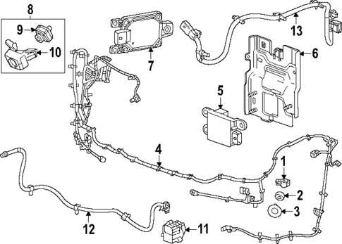 Electrical Components for 2025 Cadillac Escalade #0