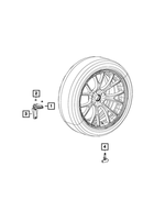 6104708AA - Electrical: Hex Nut for Mopar Image