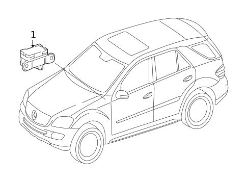 Stability Control for 2009 Mercedes-Benz ML320 #0
