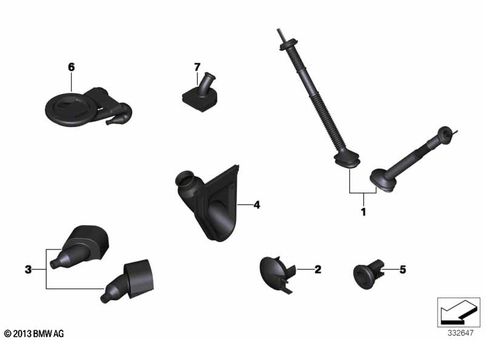 Single Components Wiring Harness Repair for 2014 BMW 535dX #24