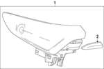 26554822 - : Combo Lamp Assembly for GM Image