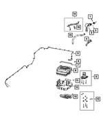 68145555AD - Emission Controls: Diesel Exhaust Fluid Cap for Mopar Image