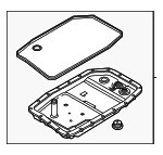 24152333907 - Maintenance &amp; Lubrication: Trans Pan for BMW: 128i, 135i, 325i, 325xi, 328i, 328i xDrive, 328xi, 330i, 330xi, 335d, 335i, 335i xDrive, 335is, 335xi, 525i, 525xi, 528i, 528i xDrive, 528xi, 530i, 530xi, 535i, 535i GT, 535i xDrive, 535xi, 740i, 740Li, 750i, 750i xDrive, 750Li, 750Li xDrive, 760Li, M3, X1, X5, X6, Z4 Image