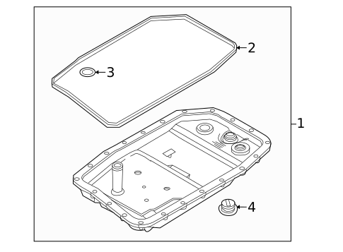 Transmission Components for 2011 BMW 750Li xDrive #1