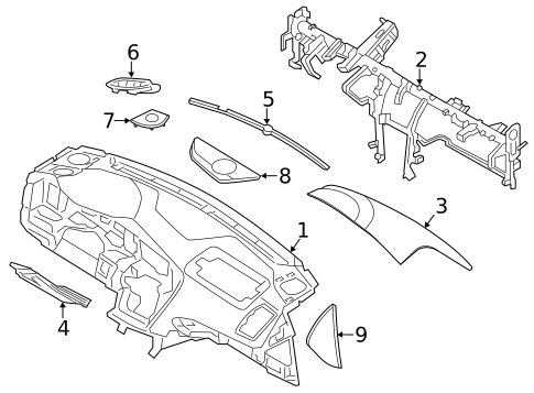 Instrument Panel for 2012 Kia Optima #0
