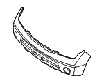 62022EA540 - : Bumper Cover for Nissan: Pathfinder Image