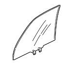 73300SZ3902 - : Glass for Acura: RL Image