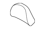39811269 - Body: Headrest Cover for Volvo: S80 Image