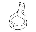 55037764AC - HVAC: Dehydrator Bracket for Jeep: Liberty Image