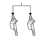 F57Z3C765A - Steering: Gear Assembly Bolt for Ford: Explorer Sport, Explorer Sport Trac, Ranger Image