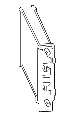 1655070060 - Cooling System: Auxiliary Radiator for Lexus: LX600, LX700h Image