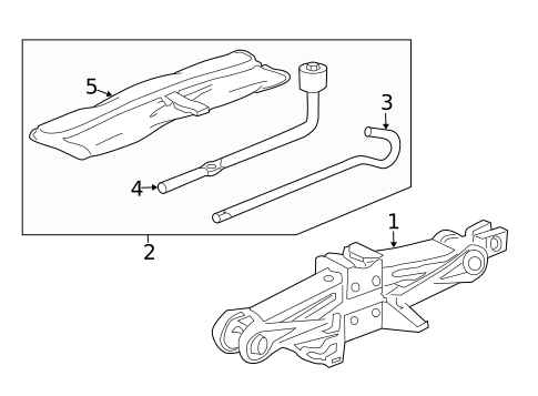 Jack & Components for 2015 Honda CR-V #0
