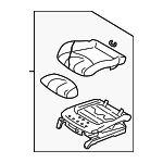 873501NJ3A - : Lower Seat Assembly for Infiniti Image