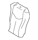 87670JJ76A - : Seat Back Cover for INFINITI: G37 Image