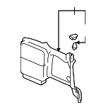 3B5867429BH1BS - Body: Trunk Trim Panel for Volkswagen: Passat Image
