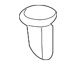 8A0863987 - Body: Pkg Tray Trim Clip for Volkswagen: Passat Image