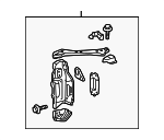 5320230122 - Body: Outer Support for Lexus: GS Turbo, GS200t, GS300, GS350, GS450h Image