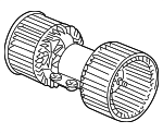 64116908475 - HVAC: Blower Motor for BMW: Z3, Z8 Image