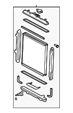 1640031B70 - Cooling System: Radiator for Toyota: 4Runner Image