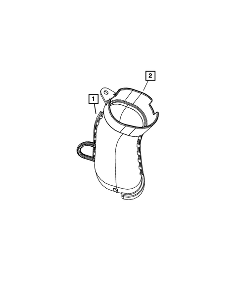 Air Inlet Components for 2008 Dodge Nitro #0