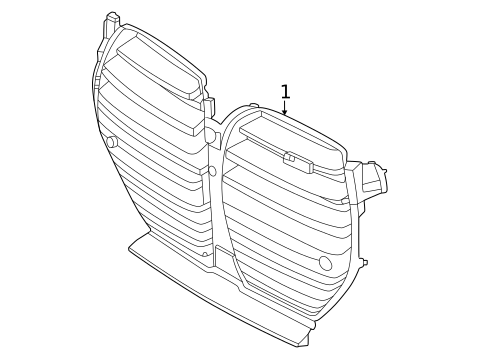 Grille for 2024 BMW M3 #0