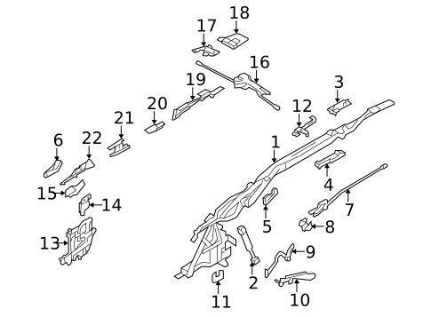 Frame & Components for 2013 Volvo C70 #0