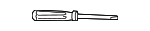 6651539 - Body: Screwdriver for Buick: Cascada, Regal Sportback, Regal TourX | Saturn: Astra Image