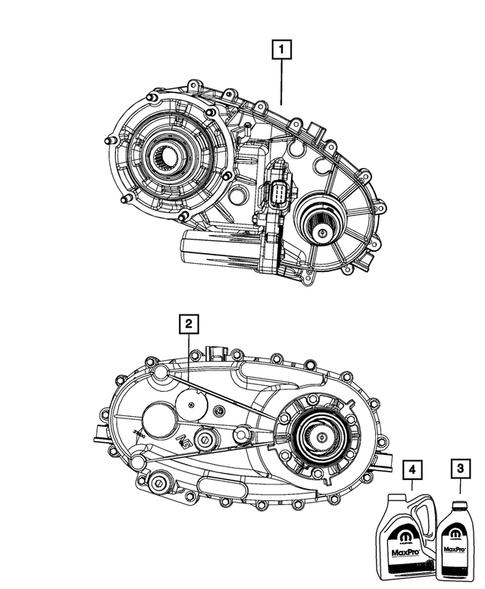 Transfer Case Assembly for 2010 Dodge Ram 1500 #0