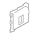 68214340AC - : Retaining Plate for Ram: 1500 Classic, 2500, 3500 Image