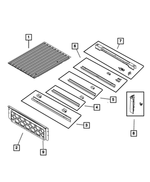 68141709AA - Body Sheet Metal Except Doors: Rear Box Crossmember for Dodge: Ram 1500, Ram 2500, Ram 3500 | Ram: 1500, 1500 Classic, 3500 Image