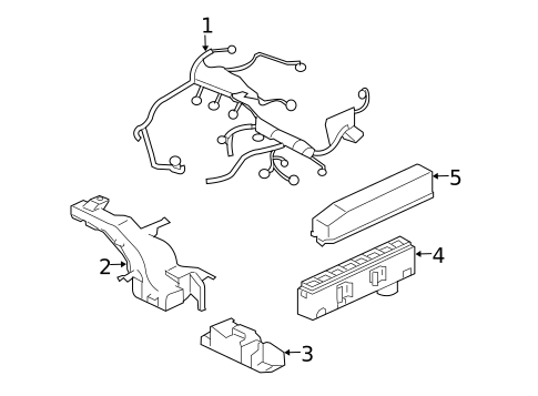 Wiring Harness for 2010 Mitsubishi Eclipse #0