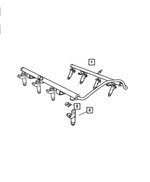 53032721AA - Fuel: Fuel Rail for Mopar Image