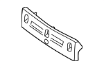 2368853702 - Body: License Bracket for Mercedes-Benz Image