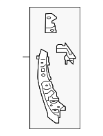53029FL02B9P - : Upper Tie Bar for Subaru Image
