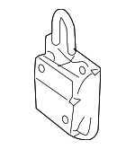 3C8831412C - Body: Lower Hinge for Volkswagen: CC, Passat Image